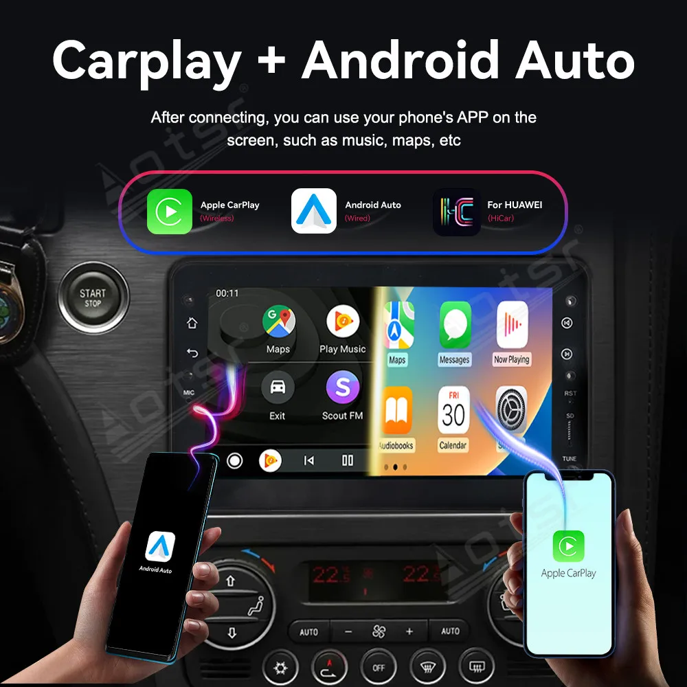 7'' Inch Navigation  8 core For Alpha Romeo 2005-2011 Car Radio Multimedia Player Android 13 Auto GPS Navi Wireless Carplay Head