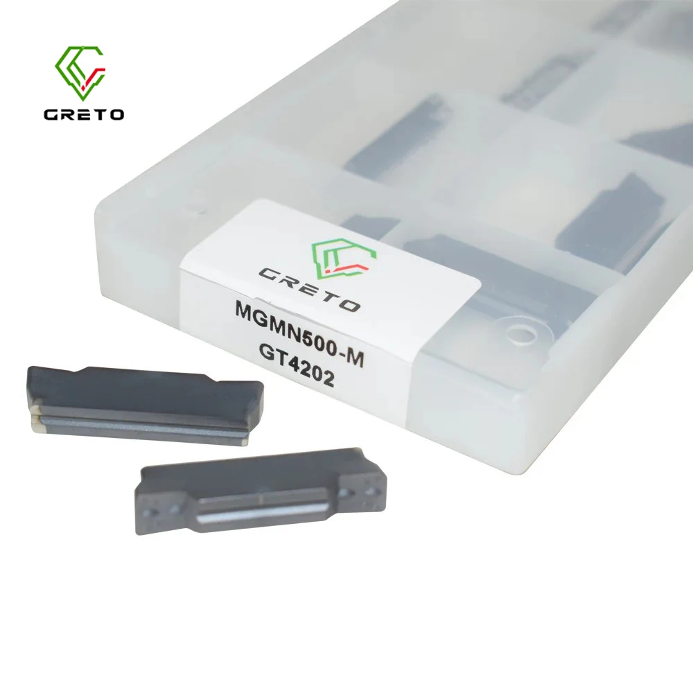 

GRETO MGMN500-T-2 GT4202 GT4205 GK3152 твердосплавные лезвия из нержавеющей стали, режущий токарный инструмент MGMN500 -M MGMN 500-GS