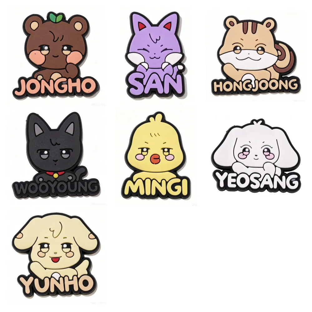 Shoes Charms 2026 K POP Idol Animal Character Shoe Decoration Pins Cute Clog Accessories For Boys Girls Party Gifts