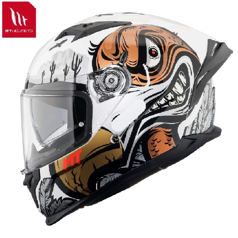 

2025 MT Braker SV Motorcycle Helmet ECE DOT Certification Full face Double lens Racing off-road Helmet Men Cascos Para Moto