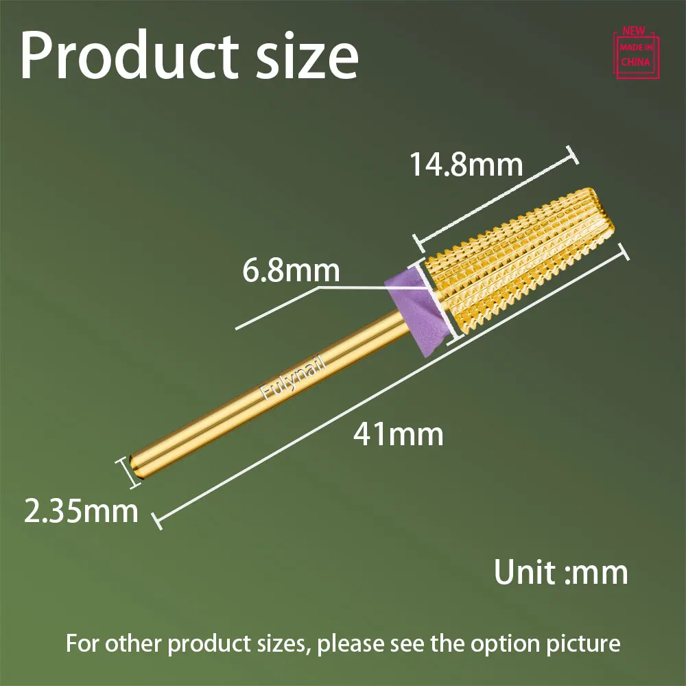 1 Stuks 5 In 1 Hardmetalen Nail Boren Frees Voor Efficiënte Nagel Gel Verwijderen Gel Manicuring Elektrische nagel Boor