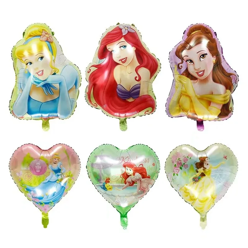 Princess Peach Head Theme Party Decorative Balloons