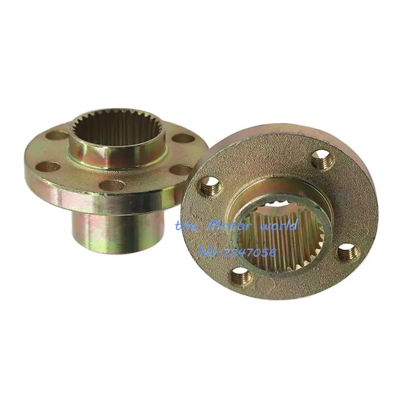 1pcs Of 32T 34T 4/6 Hole Rear Axle Sprocket Seat Disc Brake  Suitable For Big Bull ATV Kart Electric Four-wheel Vehicle