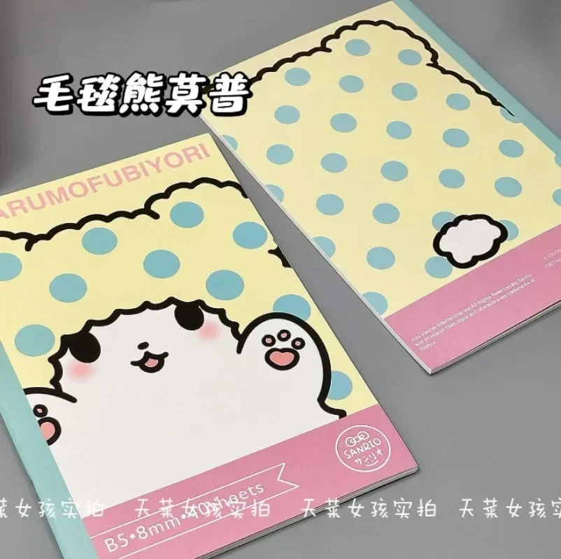 Kawaii Sanrio Anime Cinnamoroll Kuromi B5 Thickened Notepad Cute Cartoon My Melody Children Notebook Stationery Gifts for Kids