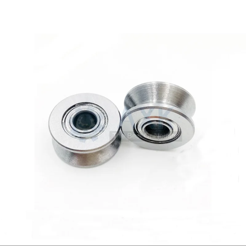 10 Pcs 20 Pcs 50 Pcs V Groove Sealed Ball Bearing Carbon Steel 624VV Guide Track Roller Bearing V624 Embroidery Machine Bearing