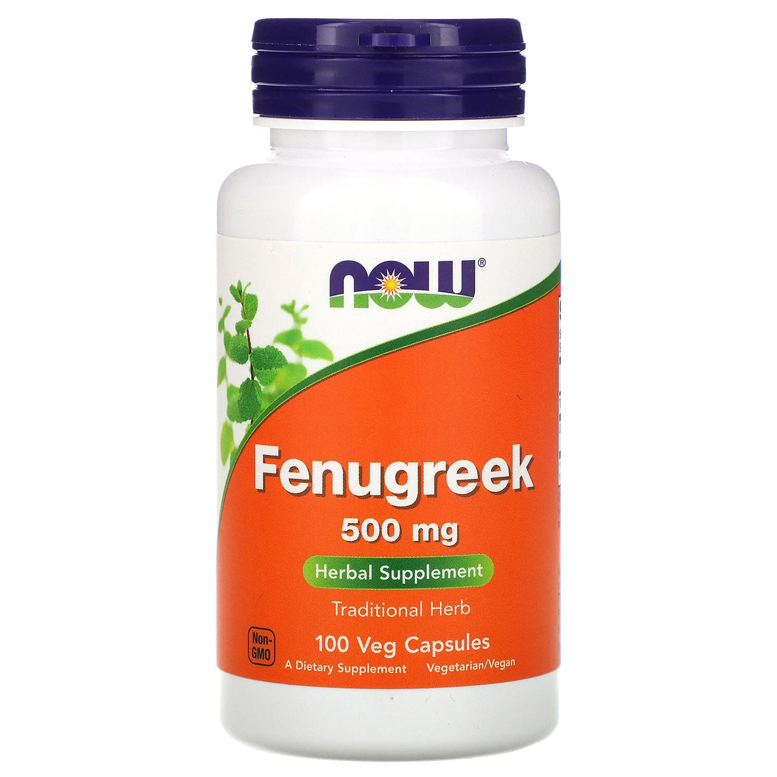 

Fenugreek 500 mg 100 Capsules