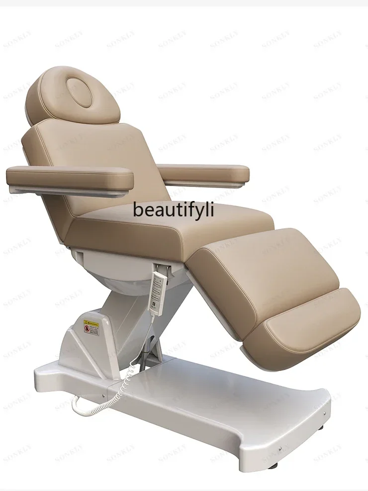 Simple Electric Beauty Bed Massage Couch Plastic Beauty Tattoo Tattoo Bed Hair Transplant Treatment Chair