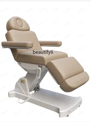 Lit de beauté électrique simple, canapé de massage, chaise de traitement de cheveux, tatouage de beauté en plastique