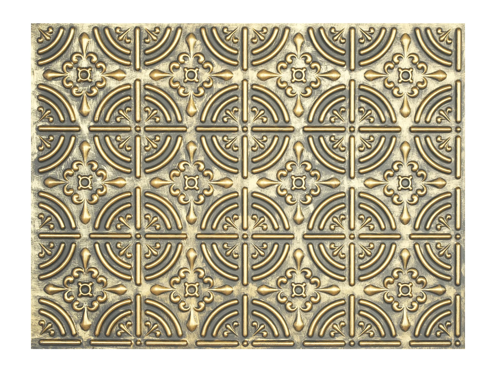 metalline ceiling tiles Decorative pvc panels 3D embossed panels for Flower Boutique 10pcs PLB18 Ancient gold PAINTSDECOR