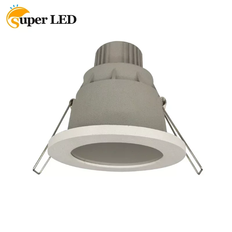 Aluminum Alloy Round Square Lighting Fixture Gu10 Led Module Mr16 Down Spot Light Frame IP44