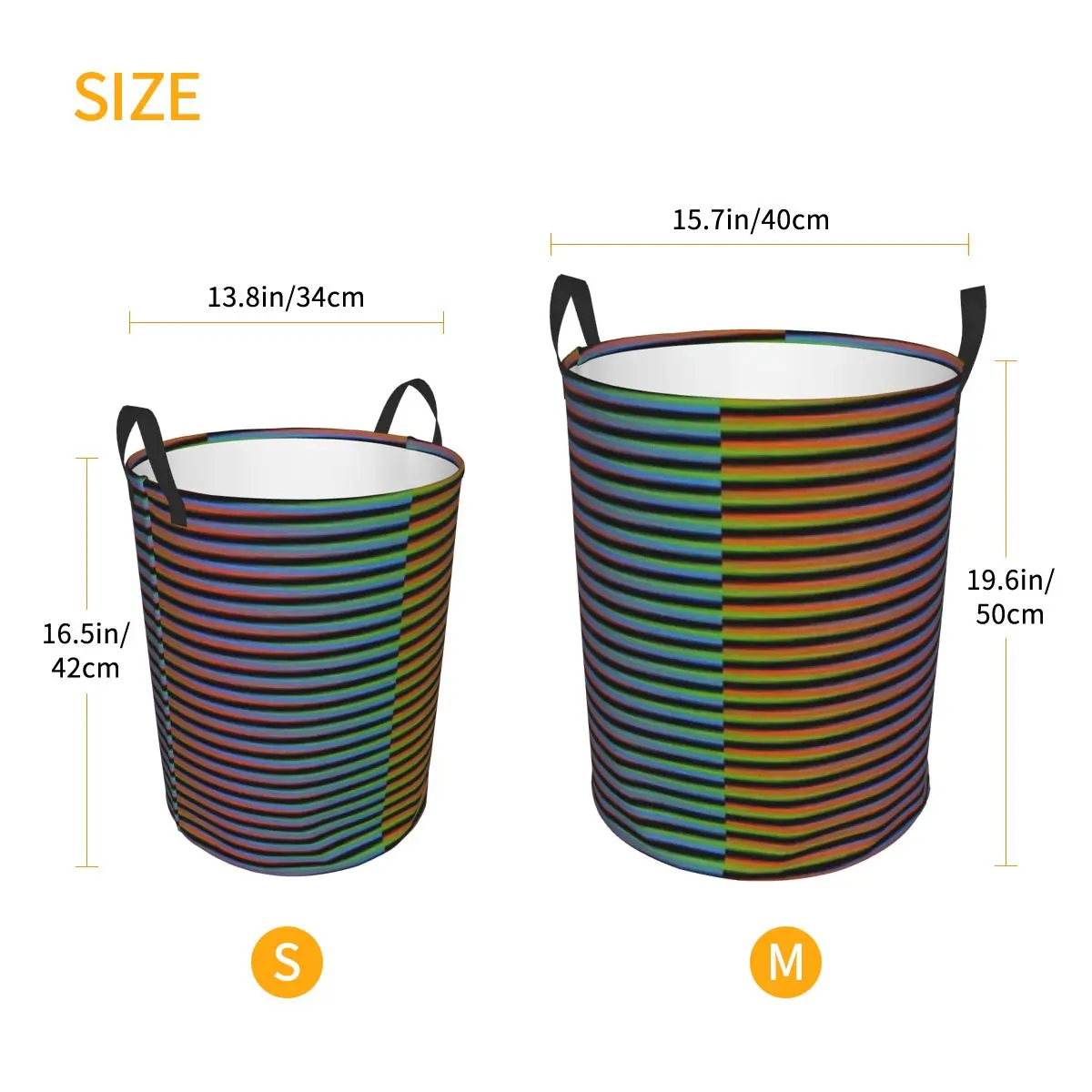 Carlos Cruz Diez Venezuela Foldable Laundry Baskets Dirty Clothes Home Organizer Large Waterproof Box For Home Kids