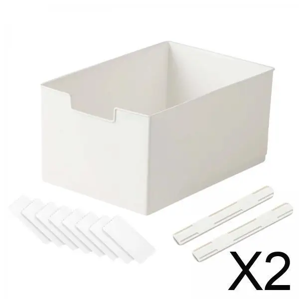 

Plastic Sliding Drawer Organizer Adjustable Storage Cabinet Organizer Shelves for Bedroom Living Room Kitchen