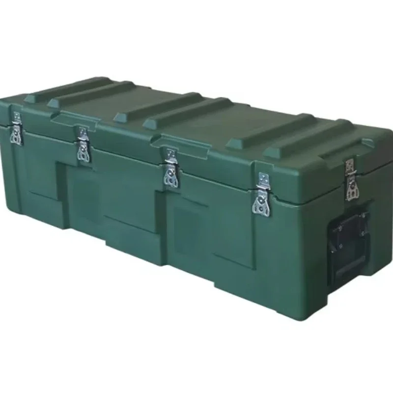 Rotomolded ammunition box Equipment storage box RPG4034 1020 * 350 * 340 mm Shell Field Green Shell
