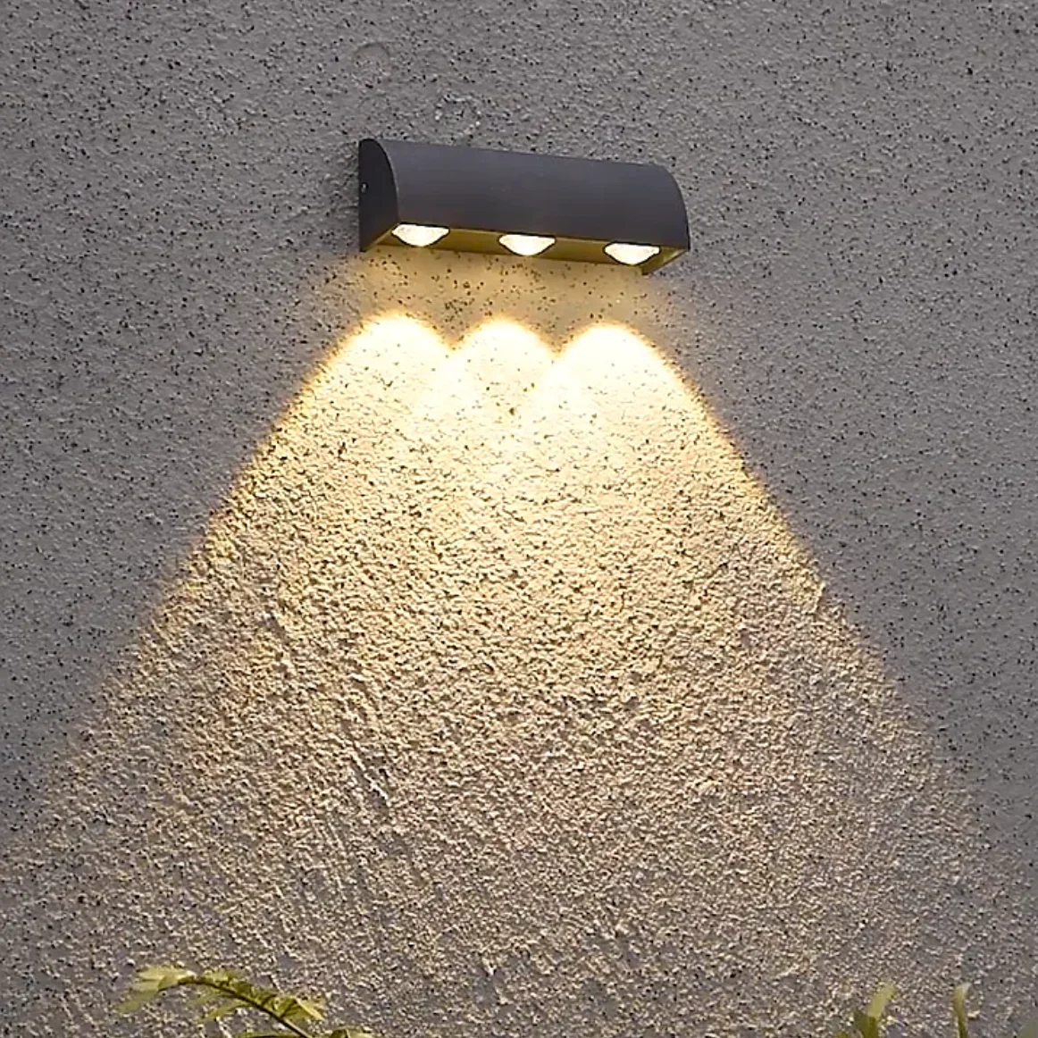 

Outdoor Wall Lamp Power Connection Mode Creative Face Down Courtyard Balcony Outdoor Waterproof Wall Lamp