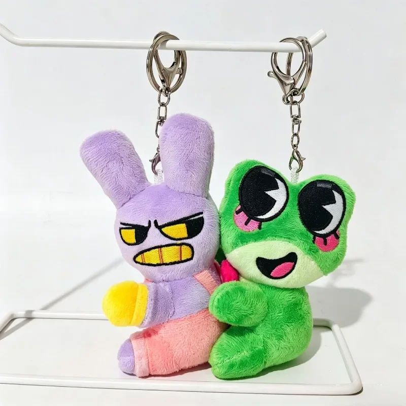 The Amazing Digital Circus Popular Cartoon Cute Ribbit Frog Plush Toy Anime Character Plushie Soft Collectible Decoration Gifts