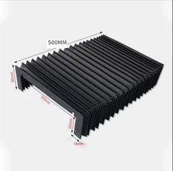 Customized U Style Flexible Protection Bellows Dust Cover Lmax = 500mm