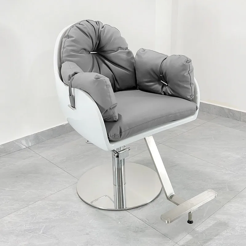 

Swivel Shampoo Hair Salon Barber Chair Waiting Professional Barber Chair Hairdresser Equipment Cadeira De Barbeiro Furniture