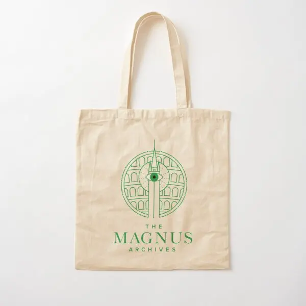 

The Magnus Archives Panopticon Cotton Canvas Bag Designer Handbag Unisex Travel Foldable Fashion Casual Shoulder Bag Printed