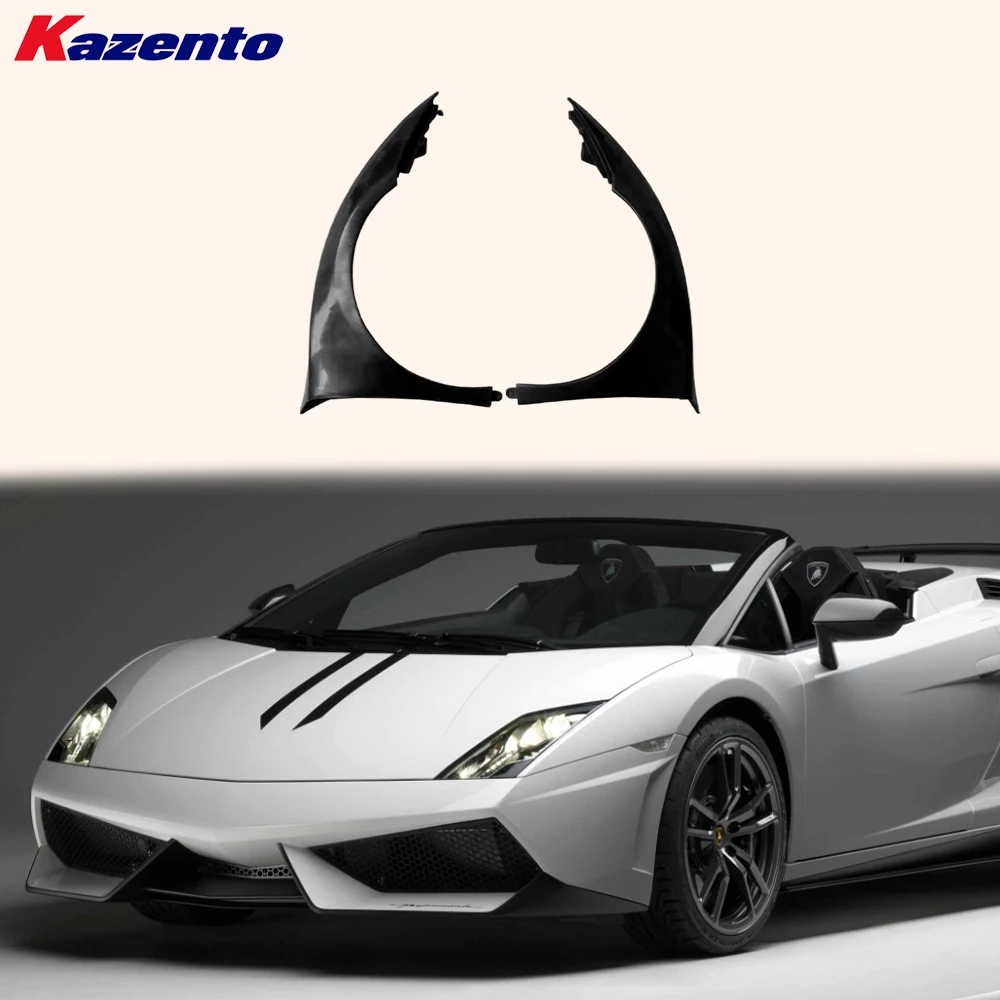 

For Lamborghini Gallardo LP570-4 Fiberglass OE Style Front Side Fender Pair