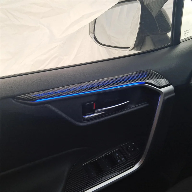 LED Car Inner Ambient Light For Toyota RAV4 xa50 2019-2024 ice