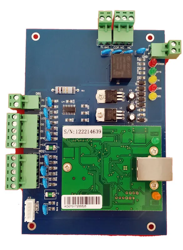 Single/One Door Access Control TCP Communicate  Support Access Function / Time Attendance /  Web / Access Alarm Function Sn:L01