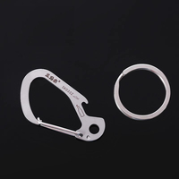 Sanrenmu SK033Z Pocket Multi Tool Outdoor EDC Tool Travel Kit KeyChain Bottle Opener