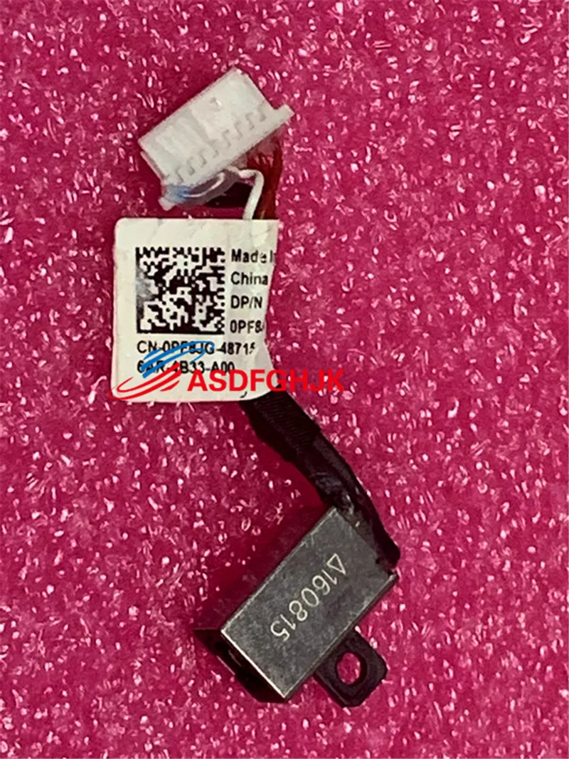  FOR Dell Inspiron 15 5568 13 5368 13 5378 DC Power Jack with Cable 450.07R03.000 0PF8JG PF8JG 100% Perfect work