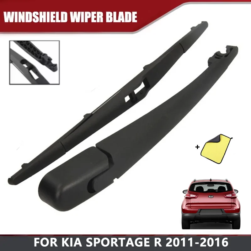 Heckscheibenwischerarm und Wischerblatt für Kia Sportage R 2011 2012 2013 2016 Heckscheibenwischerarm und Wischerblatt Ersatz