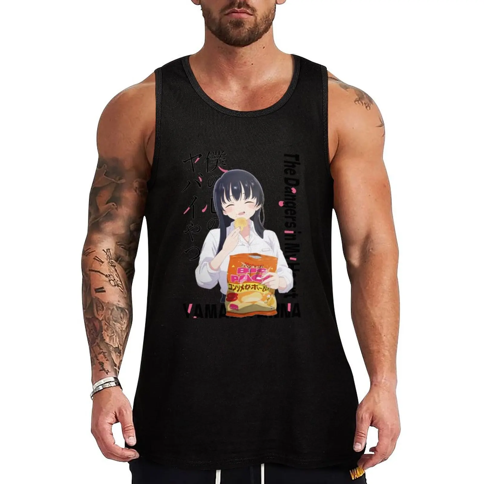 The Dangers in My Heart, Boku no Kokoro no Yabai Yatsu002 Camiseta sin mangas básica y cómoda, camiseta diaria sin mangas de algodón