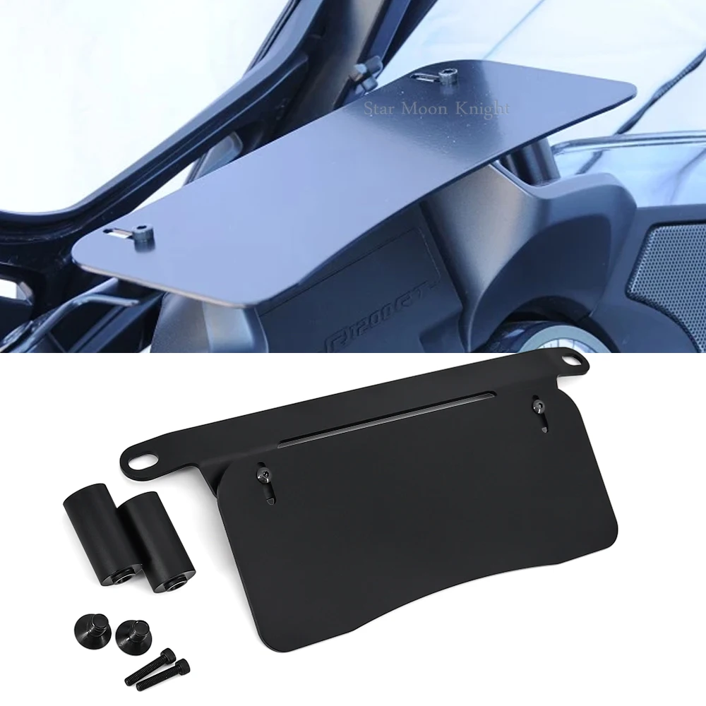 

Motorcycle Accessories Shelf GPS Plate Navigation Bracket Electronic Equipment Platform Fit For BMW R1250RT R 1250 RT R1200RT WC