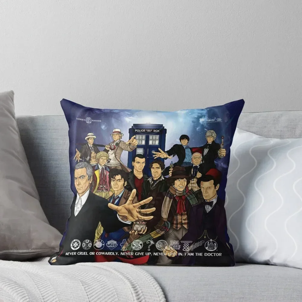 

The 12 Doctors Throw Pillow Cushions For Sofa Couch Pillows Decorative Cushion luxury home accessories pillow