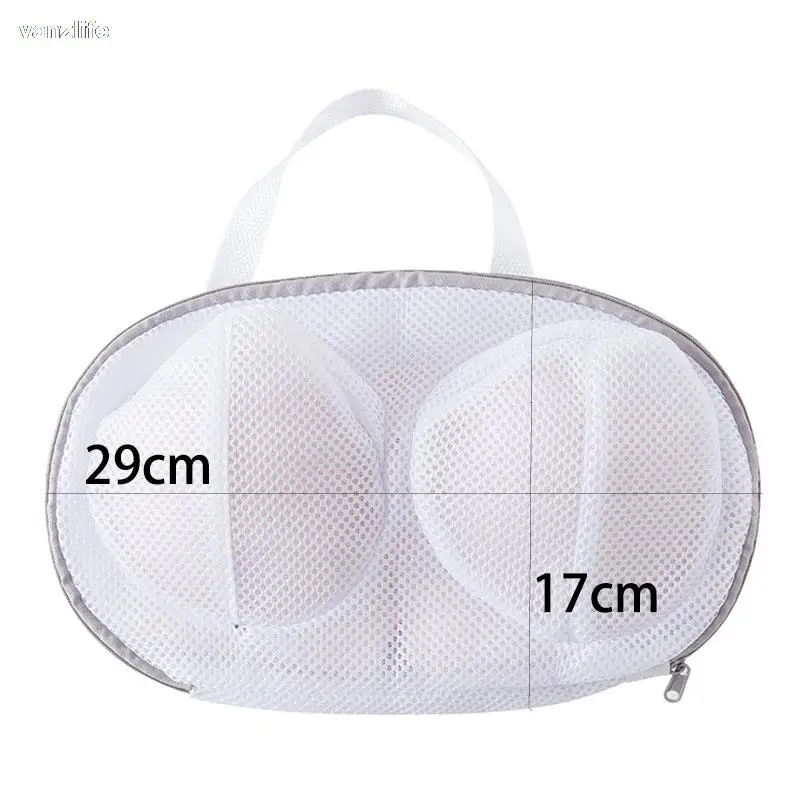 Vanzlife เครื่องซักผ้า-ล้างพิเศษซักรีด Brassiere กระเป๋า Anti-deformation ซักผ้า Bra ถุงตาข่ายทําความสะอาดชุดชั้นในกีฬา Bra
