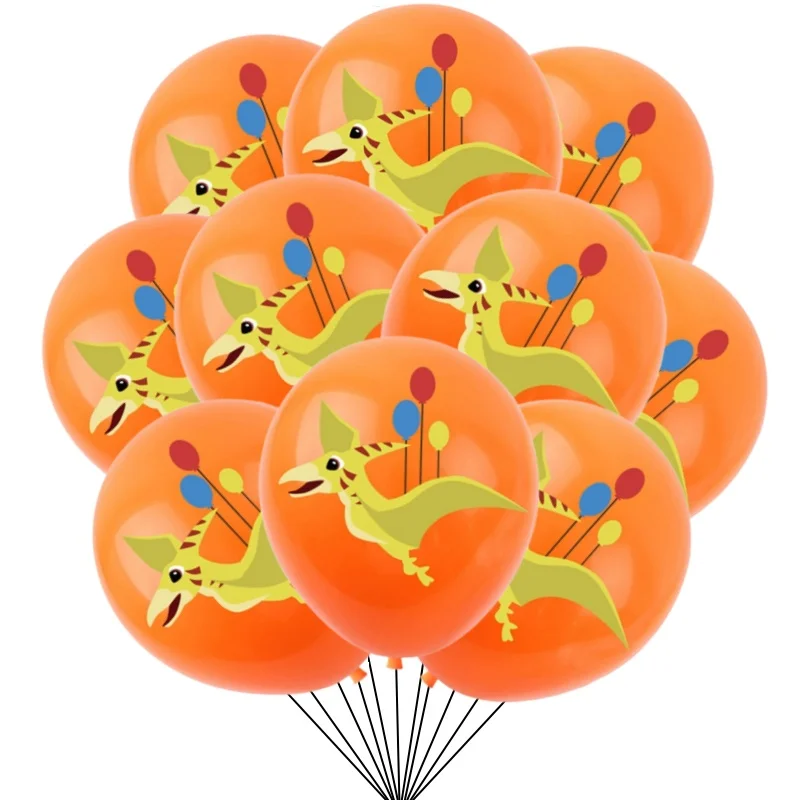 Dinosaurier-Luftballons, alles Gute zum Geburtstag, Party-Dekoration, für Kinder, Jungen, Babyparty, Dinosaurier-Luftballons, Dschungel-Safari-Geburtstags-Ballon-Zubehör – Detail 4