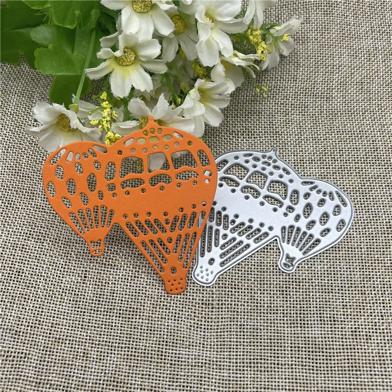 hot air balloon Frame Metal cutting dies  mold Round hole label tag Scrapbook paper craft knife mould blade punch stencils dies