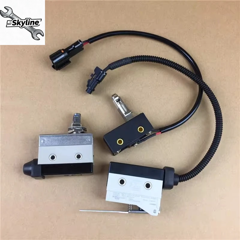 Original excavator parts 806 808 815 822 836 pilot limit travel safety lock switch