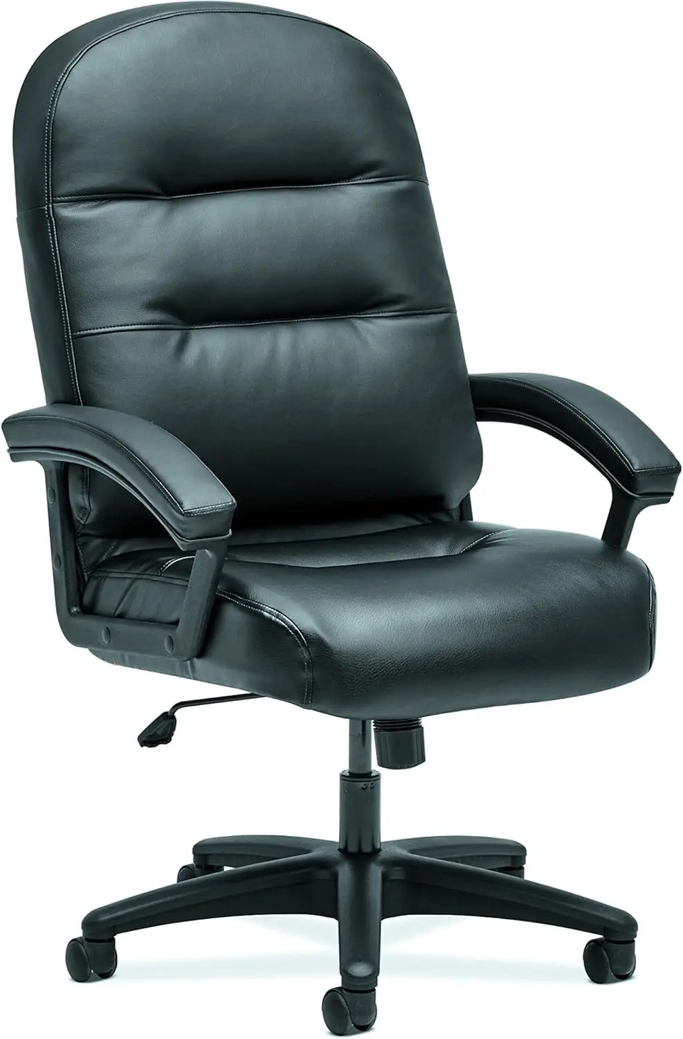 2095Wst11T Pillow-Soft Executive High-Back Leather Computer Chair For Office Desk, Black (H2095), Softhread