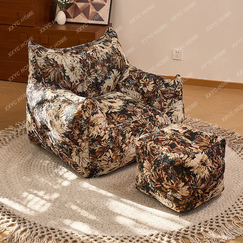 DVLuxury Vintage Living Room Chairs Sofa Recliner Comfortable Relax Living Room Chairs Lazy Salon Fauteuil Home Furnitu