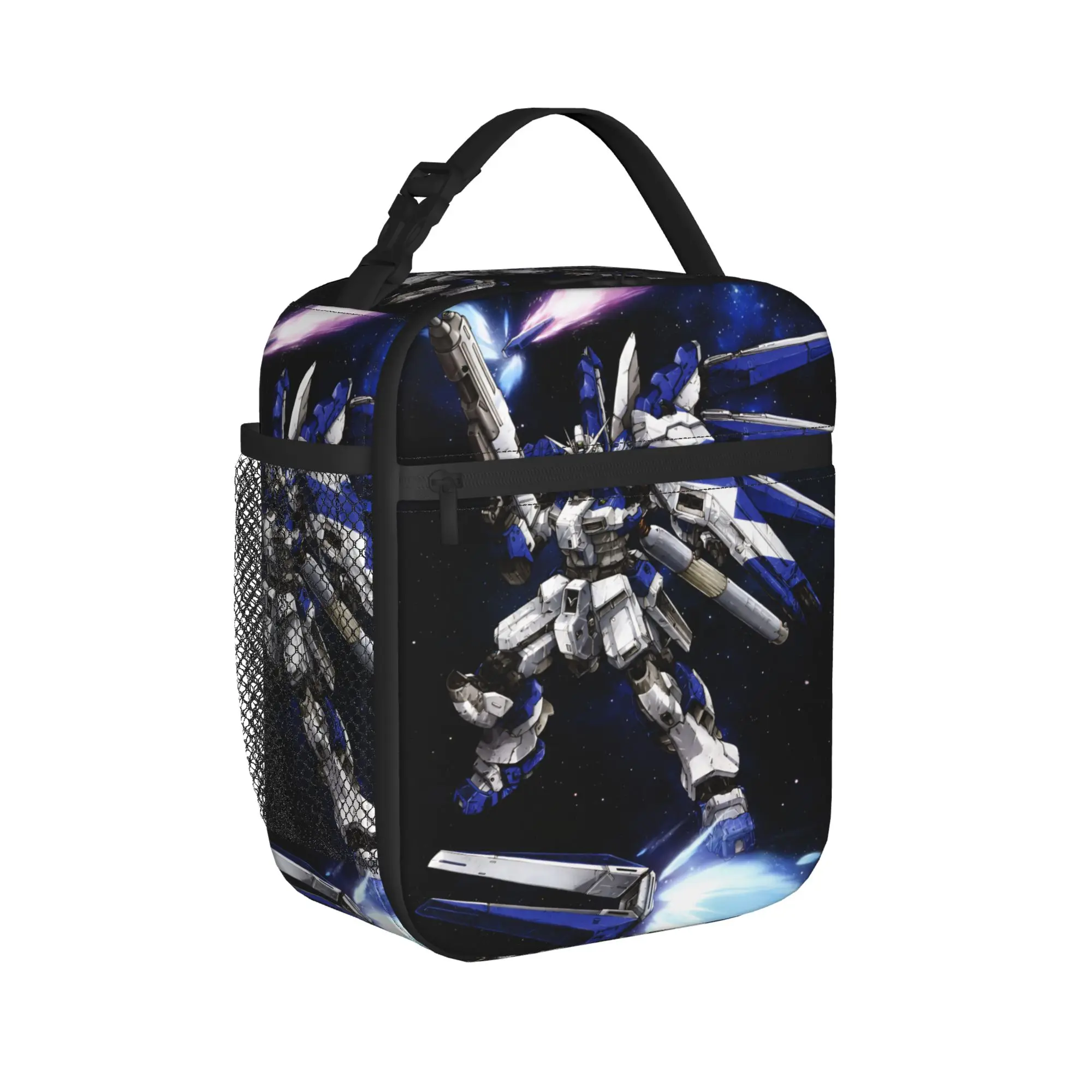 mobile suit gundams Thermal Insulated Lunch Bags for Work  Portable Food Container Bags Men Women Thermal Cooler Lunch Box