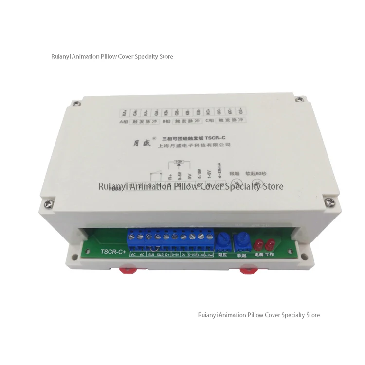 

Multi-function three-phase phase-shifted thyristor trigger board TSCR-C replaces the original TSCR-B
