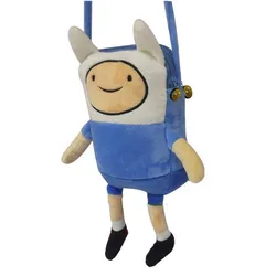 New Cute Anime Adventure Time Finn Kids Boys Plush Messenger Bag Stuffed Crossbody Bags For Women