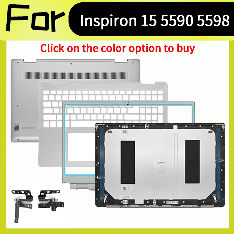 

Серебряный аксессуар для ноутбука Inspiron 15, 5590, 5598, сменный чехол P88F