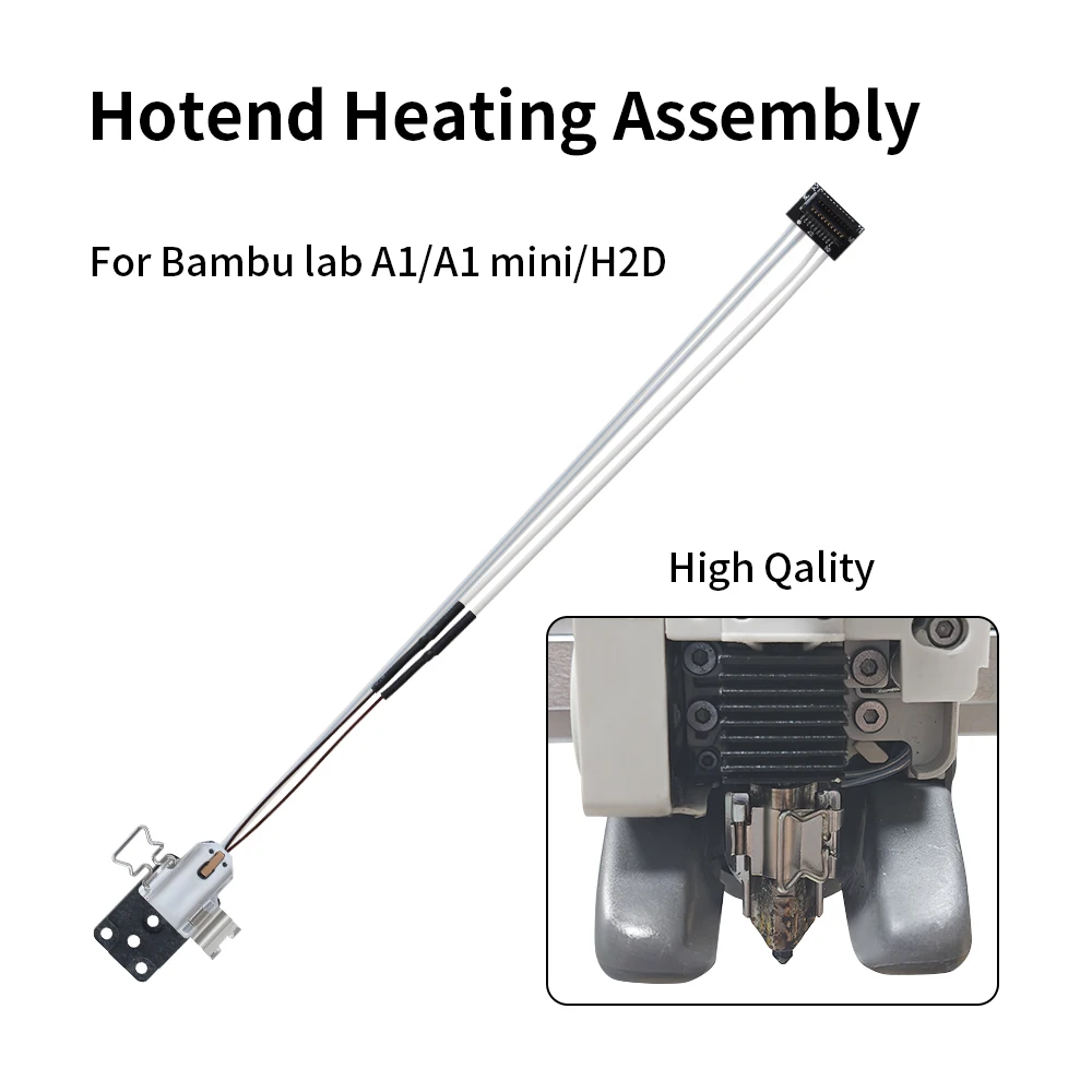 

Для Bambu Lab A1/A1mini H2D Hotend Монтажный нагревательный узел для Bambu Lab A1 Mini Zubehör Bambulab A1 Mini H2D Аксессуары