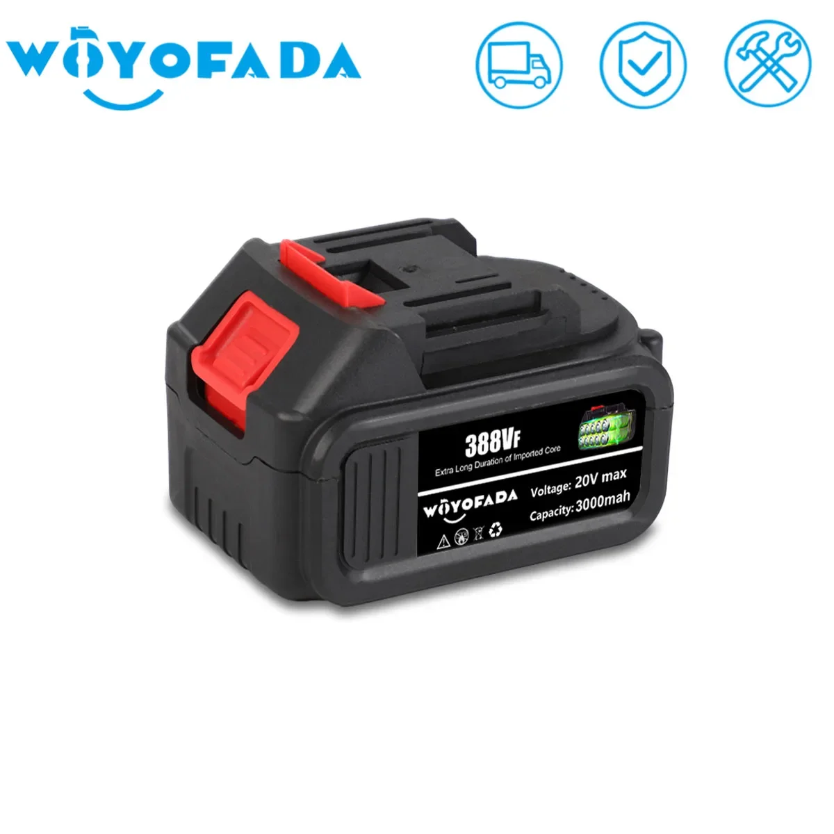 Bateria de Íon de Lítio Recarregável sem Carregador Bateria Makita 18v Bl1840 Bl1850 Bl1830 Bl1860b Lxt400