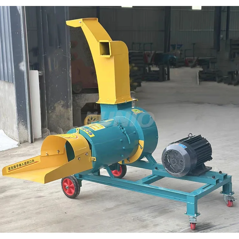 

Hot Sale Wet Dry Dual-Use Grain Crushing Fully Automatic Grass Cutting And Breeding Agricultural Straw Kneading Machine