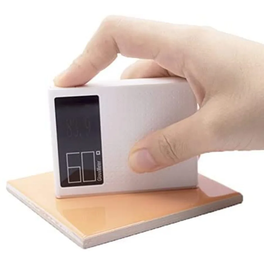 

60 Degree Gloss Meter Tester for Glass Phone Ceramic Car Hardware with Auto Calibration USB 0-1000GU Surface Gloss Measurement