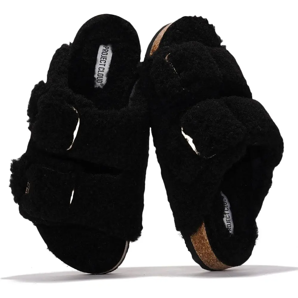 

Женские сандалии Project Cloud из натуральной кожи, модель 2026, удобные пляжные сандалии с эффектом памяти, незаменимые для отпуска