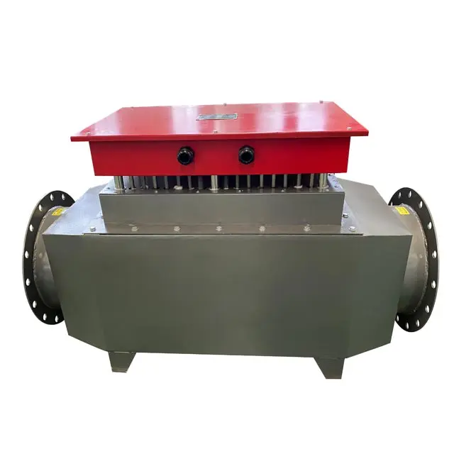 R Calentador de conducto de aire instalado en fábrica para circulación de aves de corral, calentador de ventilador eléctrico Industrial hecho a medida de 380V y 200KW para