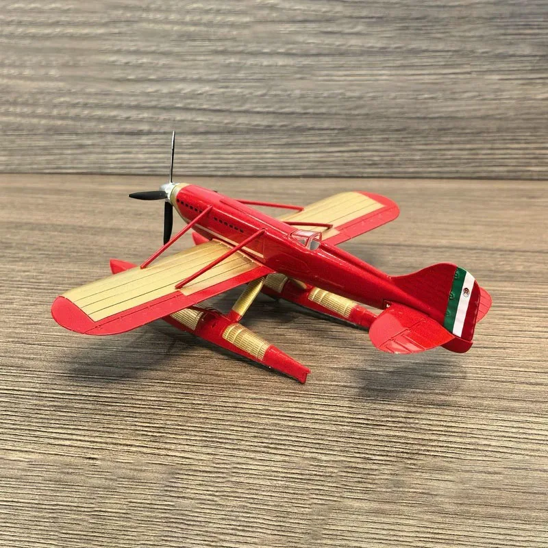 Diecast 1:72 Maki MC.72 Red Water Dispenser Alloy Airplane Model Static Collection Decorated Holiday Gifts Toys