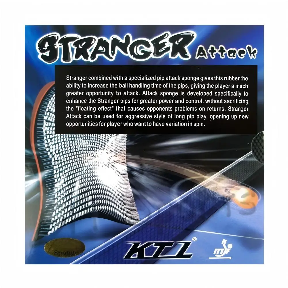 KTL Stranger Attack Long Pips-out Table Tennis PingPong Rubber