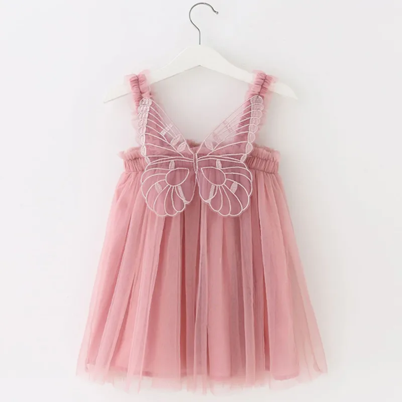 Kawaii Girl Princess Dress 1-5T Toddler Baby Sequin Sleeveless Summer Clothes Kids Birthday Wedding Costume Newborn Casual Wear